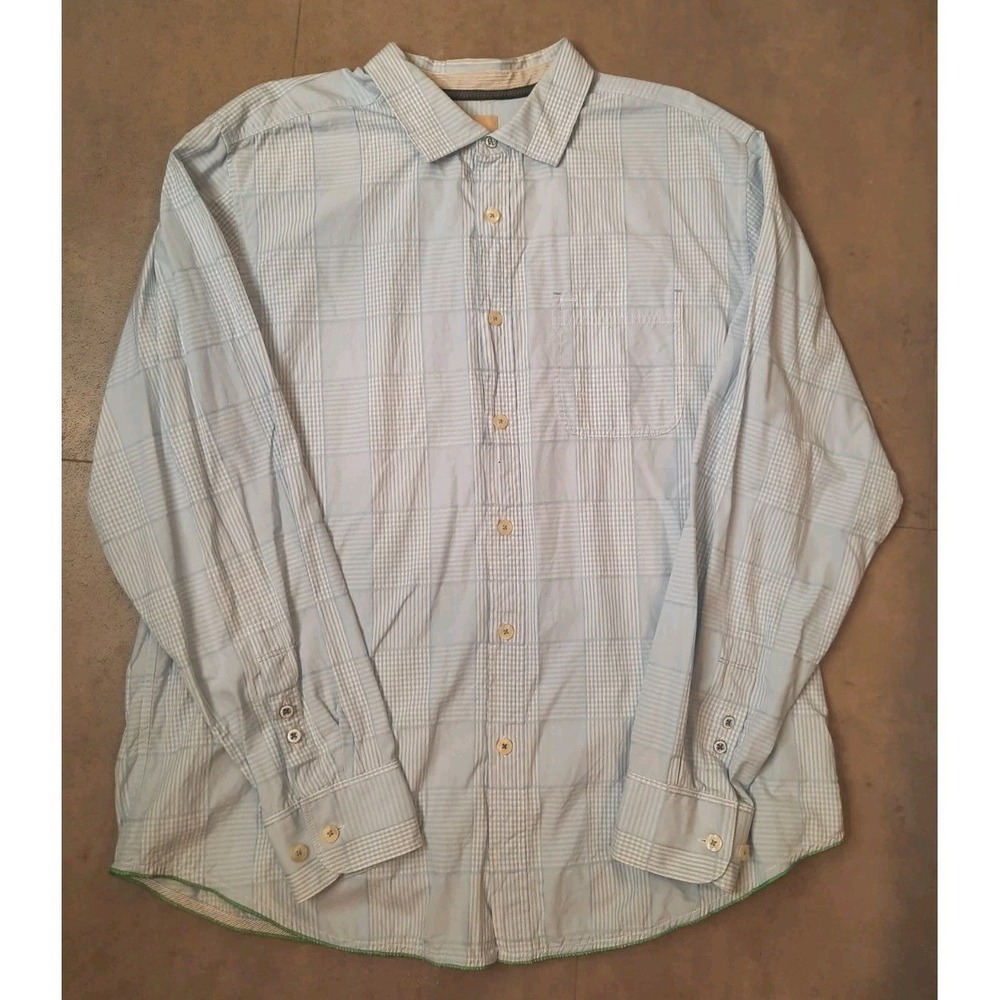 2 Tommy Bahama Long Sleeve Button Down Mens Size XL Bundle Of 2 Office Wear - Picture 10 of 16
